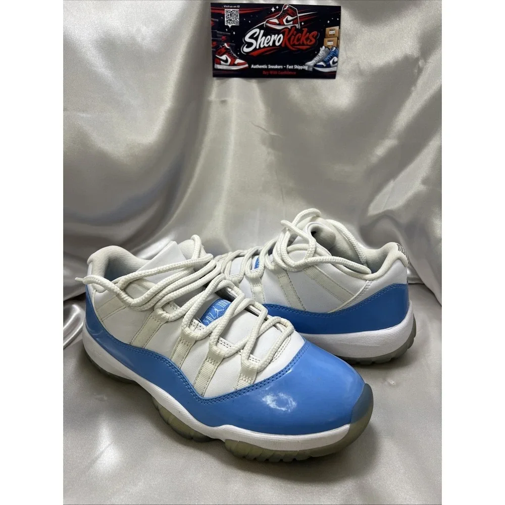 Jordan‎ 11 Retro Low Size 7.5 University Blue (2017) 528895-106 Preloved, No Box